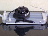 Ventoinha / Ventilador Original com suporte e Relé para KTM EXCF 250 a 500 2017 a 2023 - Husqvarna FE 250 a 501 16 a 23 - GAS GAS 21 a 23 EC250F/350F/450F - 79635941044