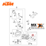 Sensor TPS KPL Original - KTM injetada 2011 a 2016 Husqvarna e Husaberg - 81241077044