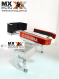 ( No Pix R$ 949,00 ) Suporte Para Celular Corona Racing Guidão Fat Bar 28mm ( Base Baixa ) Serve em Todas as Motos - Cores Variadas