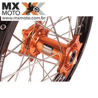 Cubo de Roda Traseira para KTM 2004 a 2022 - Husaberg / Husqvarna - Tusk ( Laranja, Azul ou Branco )