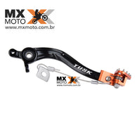 Pedal de Freio Traseiro KTM SX / SXF / XCF 16 - XCW / EXC / EXCF 2017 em diante - Husqvarna 2017 - Tusk - Laranja ou Azul.