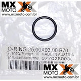 O´ring / Anel Motor Arranque Original KTM 1996 a 2020 - Husqvarna 14 a 20 - 25,00X3,00mm NBR 70 - 0770250030